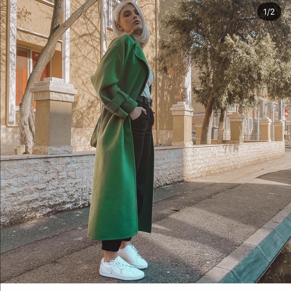 Last🔥Zara voluminous sleeve coat bloggers favor… - Picture 6 of 16